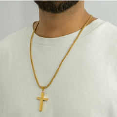 CRUZ CON ORACION GRABADA