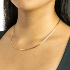 CADENA GRABADA MUJER